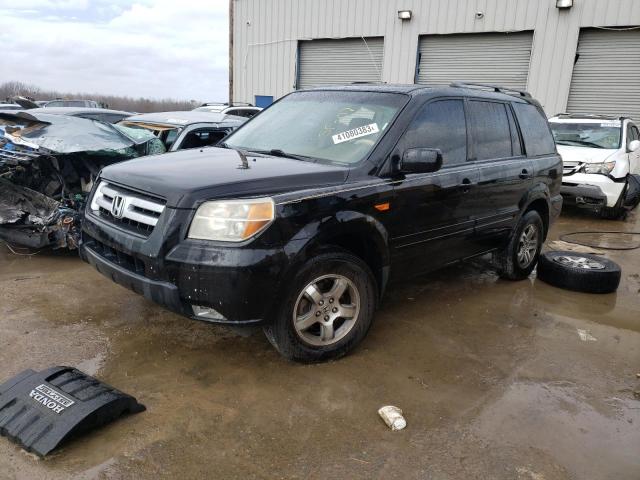 HONDA PILOT EXL 2007 with VIN 5FNYF28777B018456 - Photo from auction