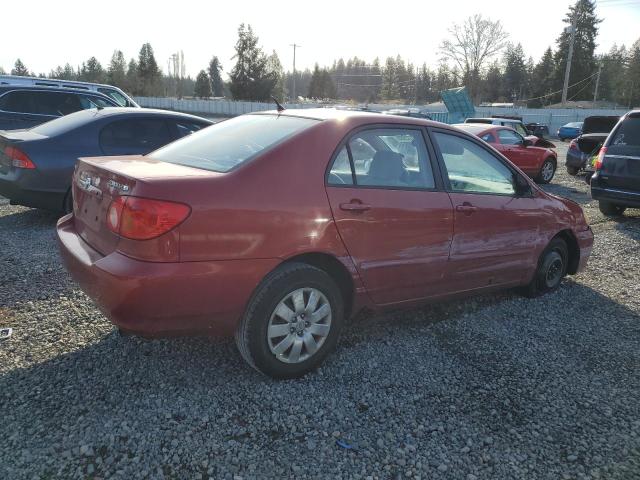 Photo 3 from auction – 2004 TOYOTA COROLLA CE with VIN 2T1BR32E24C297826