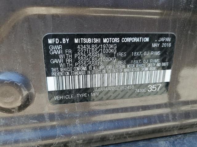 Photo 14 from auction – 2016 MITSUBISHI OUTLANDER with VIN JA4AR4AW2GZ052458