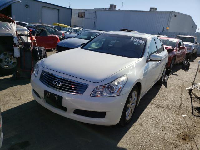 INFINITI G37 BASE 2009 with VIN JNKCV61E09M014335 - Photo from auction