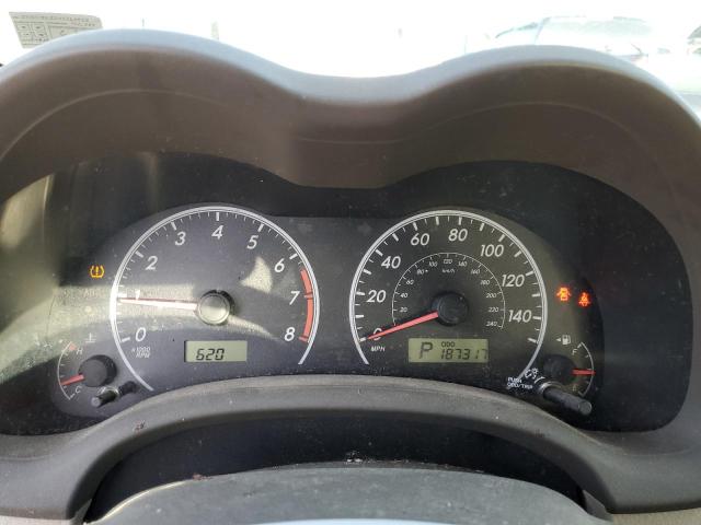 Photo 9 from auction – 2009 TOYOTA COROLLA BA with VIN 2T1BU40E69C164453