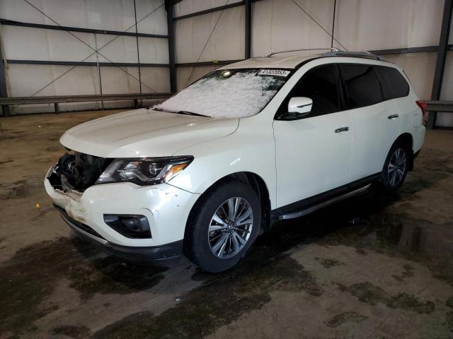 NISSAN PATHFINDER 2018 with VIN 5N1DR2MM6JC632402 - Photo from auction