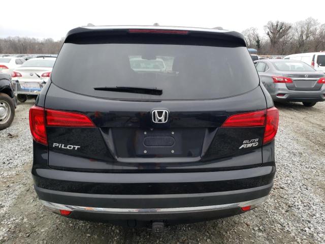Photo 6 from auction – 2017 HONDA PILOT ELIT with VIN 5FNYF6H09HB077326