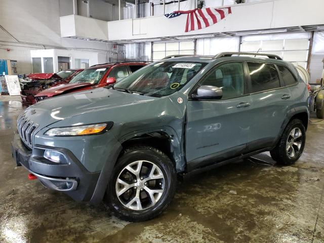 JEEP CHEROKEE T 2014 with VIN 1C4PJMBS5EW202497 - Photo from auction