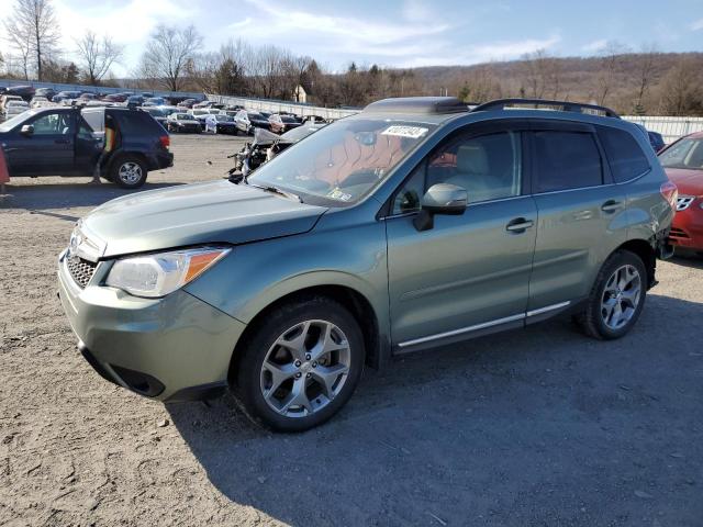 SUBARU FORESTER 2 2015 with VIN JF2SJAUC9FH544170 - Photo from auction