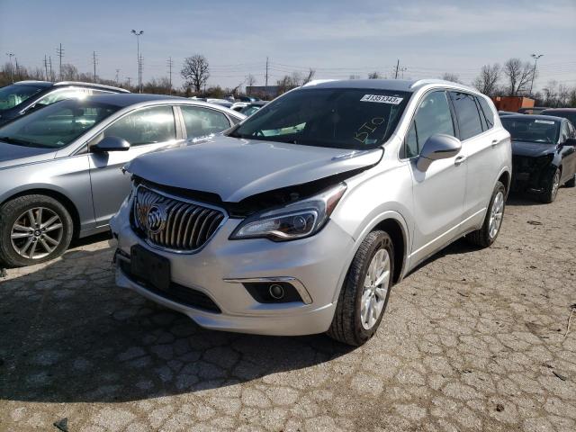 BUICK ENVISION E 2018 with VIN LRBFX2SAXJD002533 - Photo from auction