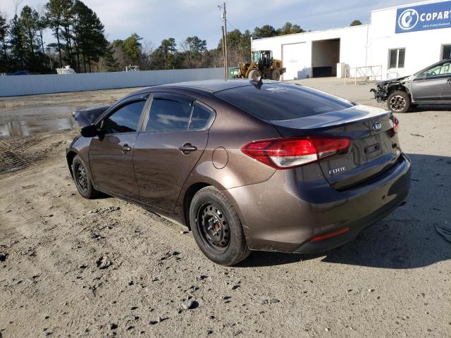 Photo 2 from auction – 2017 KIA FORTE LX with VIN 3KPFK4A73HE085961