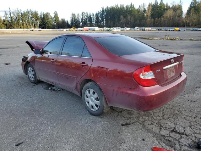 Photo 2 from auction – 2002 TOYOTA CAMRY LE with VIN 4T1BE32K02U106871