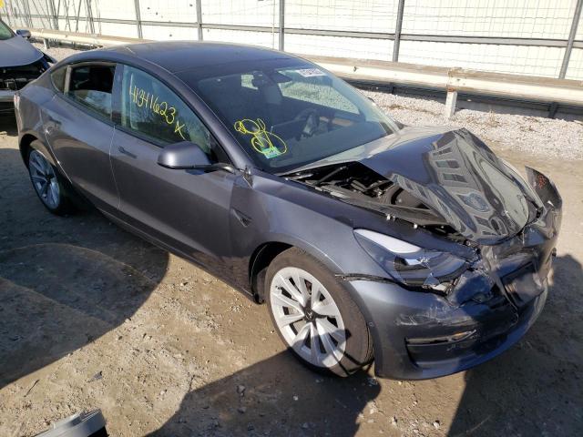Photo 4 from auction – 2021 TESLA MODEL 3 with VIN 5YJ3E1EB0MF079773