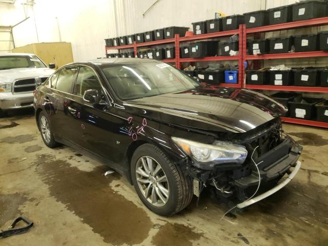 Photo 4 from auction – 2014 INFINITI Q50 BASE with VIN JN1BV7AR4EM686577