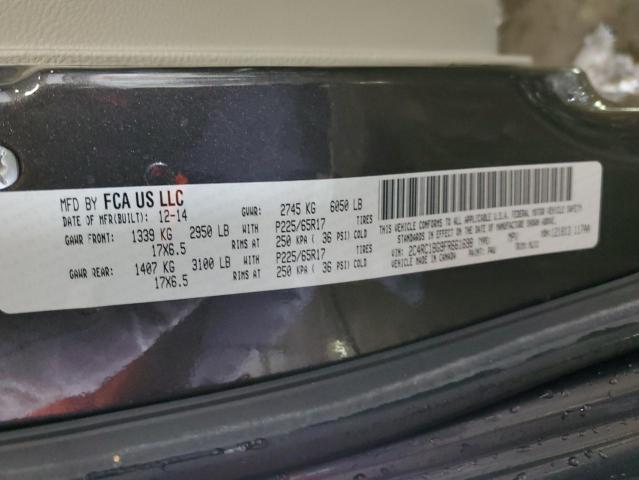 Photo 14 from auction – 2015 CHRYSLER TOWN & COU with VIN 2C4RC1BG9FR661698