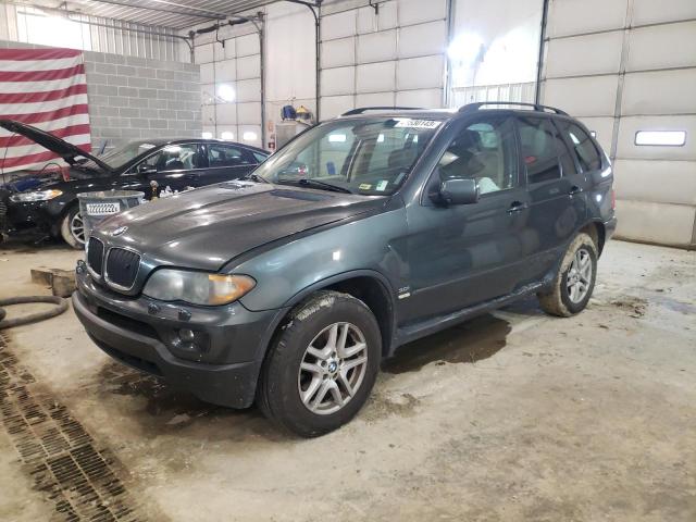 BMW X5 3.0I 2005 with VIN 5UXFA13555LY11883 - Photo from auction