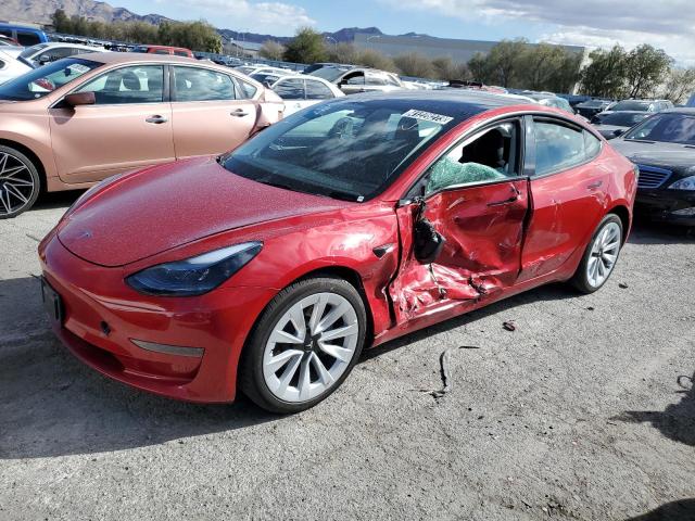 TESLA MODEL 3 2022 with VIN 5YJ3E1EA5NF189551 - Photo from auction