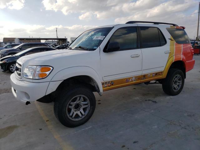 TOYOTA SEQUOIA LI 2001 with VIN 5TDBT48A11S008594 - Photo from auction