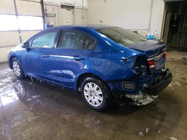 Photo 2 from auction – 2013 HONDA CIVIC LX with VIN 19XFB2F50DE268563