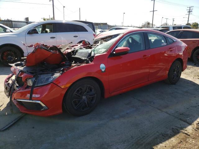 HONDA CIVIC LX 2019 with VIN 2HGFC2F61KH512648 - Photo from auction