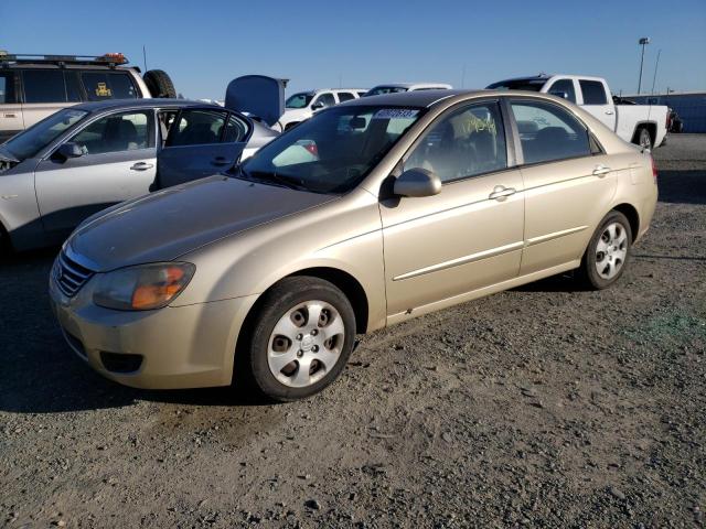 KIA SPECTRA EX 2009 with VIN KNAFE222895663321 - Photo from auction