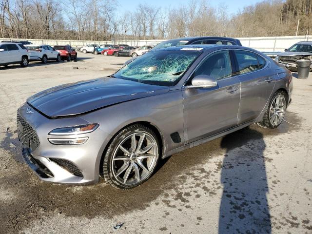 GENESIS G70 BASE 2022 with VIN KMTG34TA8NU087780 - Photo from auction