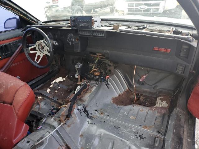Photo 8 from auction – 1987 CHEVROLET CAMARO with VIN 1G1FP2181HH16158