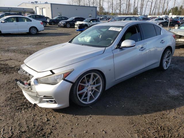 Photo 1 from auction – 2014 INFINITI Q50 BASE with VIN JN1BV7AP7EM686362
