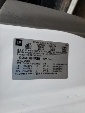 Photo 14 from auction – 2014 CHEVROLET EXPRESS G1 with VIN 1GCSGAFX9E1179865