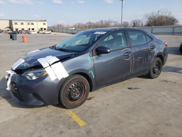 TOYOTA COROLLA L 2015 with VIN 2T1BURHE8FC410657 - Photo from auction