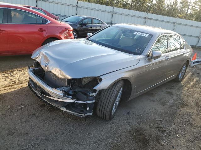BMW 740 XI 2017 with VIN WBA7E4C35HGV23396 - Photo from auction