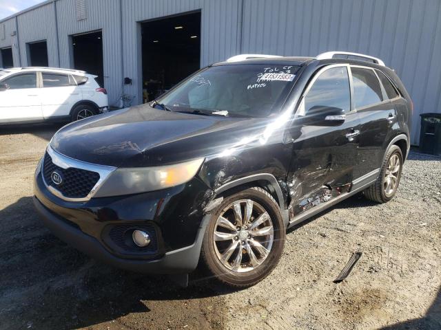 KIA SORENTO EX 2011 with VIN 5XYKU4A28BG051540 - Photo from auction