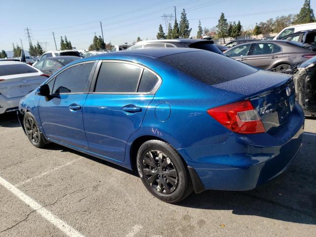 Photo 2 from auction – 2012 HONDA CIVIC LX with VIN 19XFB2F59CE328709