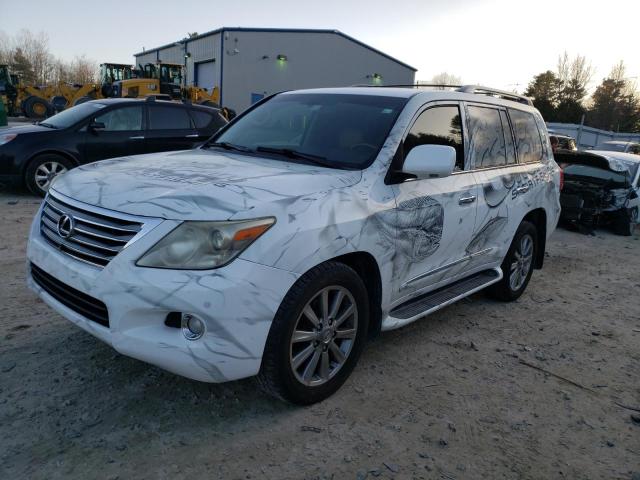 LEXUS LX 570 2010 with VIN JTJHY7AX7A4050448 - Photo from auction