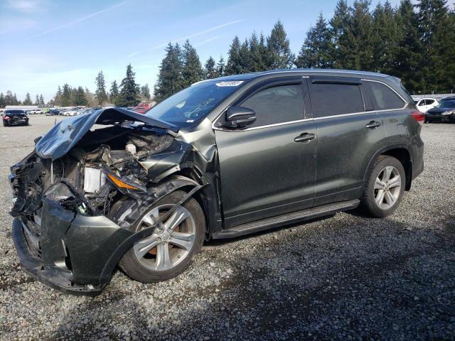 TOYOTA HIGHLANDER 2018 with VIN 5TDDZRFH8JS806966 - Photo from auction