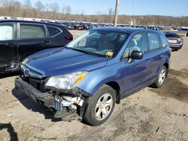 SUBARU FORESTER 2 2015 with VIN JF2SJAAC5FG492336 - Photo from auction