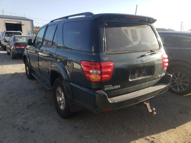 Photo 2 from auction – 2002 TOYOTA SEQUOIA LI with VIN 5TDBT48A92S069838