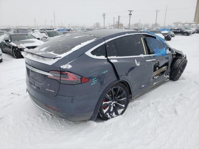 Photo 3 from auction – 2020 TESLA MODEL X with VIN 5YJXCBE43LF303311
