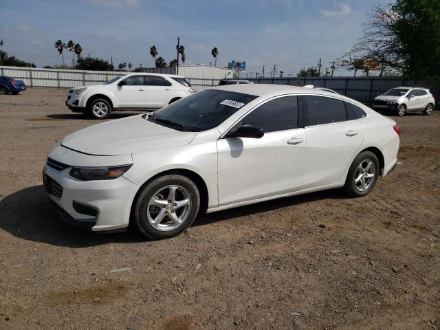 CHEVROLET MALIBU LS 2018 with VIN 1G1ZB5ST6JF201365 - Photo from auction