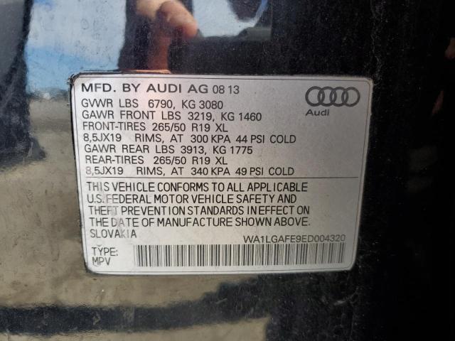 Photo 14 from auction – 2014 AUDI Q7 PREMIUM with VIN WA1LGAFE9ED004320