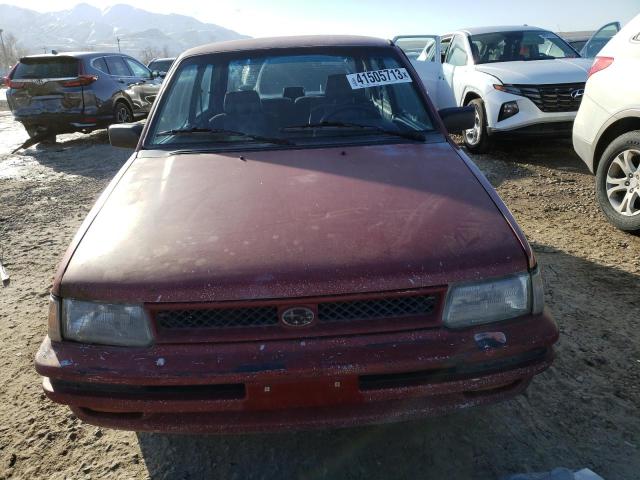 Photo 5 from auction – 1991 SUBARU JUSTY GL with VIN JF2KA83A6MD707192