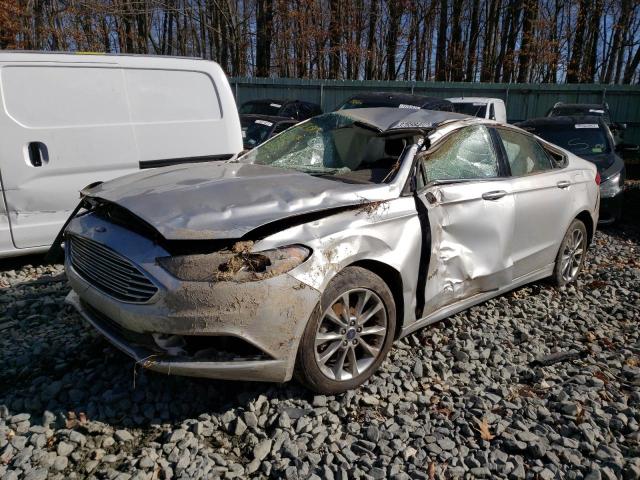 FORD FUSION SE 2017 with VIN 3FA6P0LU1HR286009 - Photo from auction