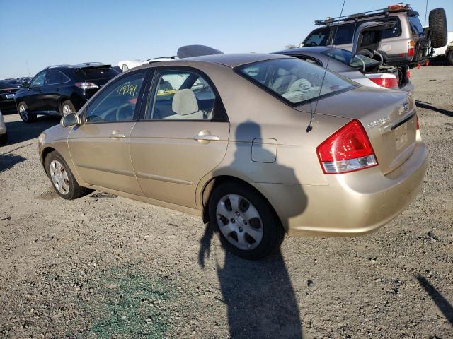 Photo 2 from auction – 2009 KIA SPECTRA EX with VIN KNAFE222895663321