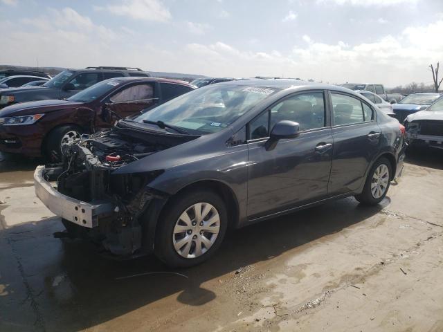 Photo 1 from auction – 2012 HONDA CIVIC LX with VIN 2HGFB2F58CH307162