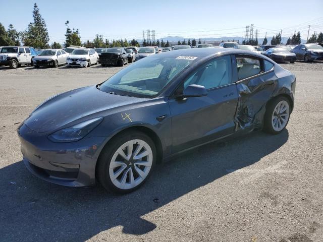 TESLA MODEL 3 2021 with VIN 5YJ3E1EA0MF927769 - Photo from auction