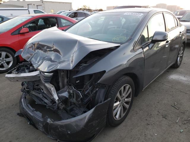 HONDA CIVIC EX 2012 with VIN 19XFB2F83CE320437 - Photo from auction