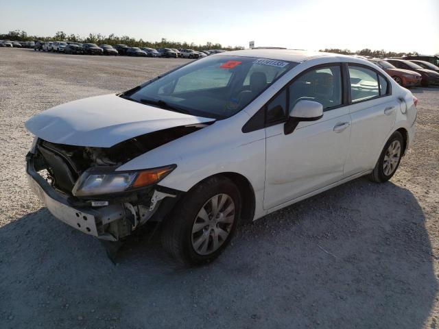 HONDA CIVIC LX 2012 with VIN 19XFB2F58CE001198 - Photo from auction