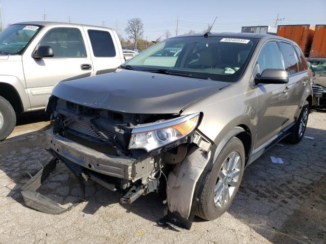 FORD EDGE SEL 2013 with VIN 2FMDK3J97DBB53386 - Photo from auction