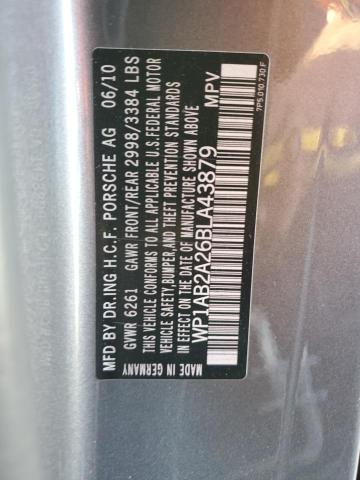 Photo 14 from auction – 2011 PORSCHE CAYENNE S with VIN WP1AB2A26BLA43879
