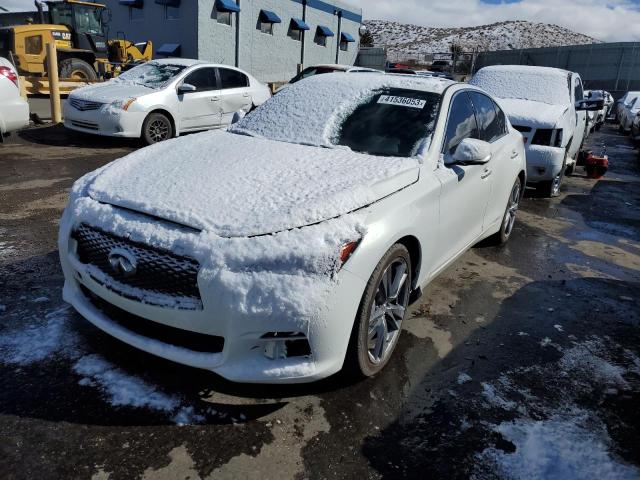 INFINITI Q50 BASE 2015 with VIN JN1BV7AR3FM398633 - Photo from auction