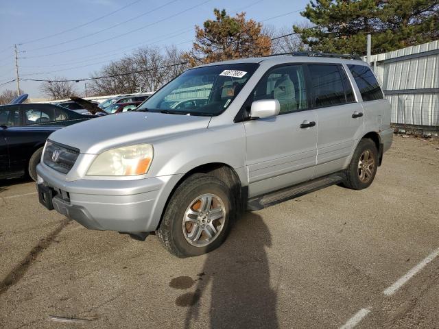 HONDA PILOT 2004 with VIN 2HKYF184X4H511268 - Photo from auction
