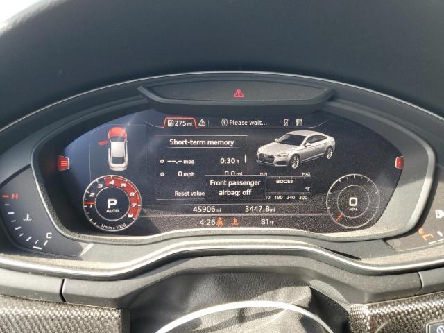 Photo 9 from auction – 2018 AUDI S5 PREMIUM with VIN WAUB4CF5XJA010979