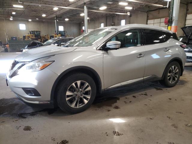 NISSAN MURANO S 2016 with VIN 5N1AZ2MH0GN105068 - Photo from auction