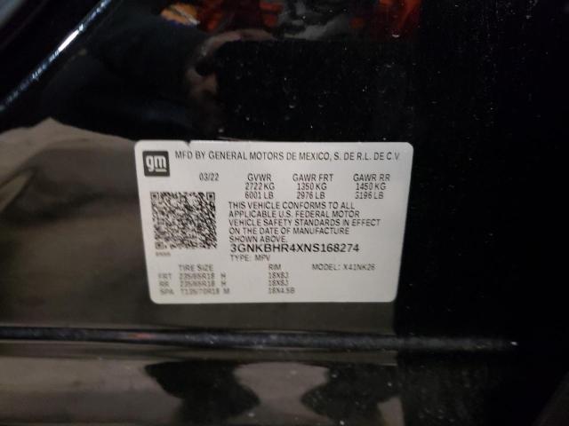 Photo 14 from auction – 2022 CHEVROLET BLAZER 2LT with VIN 3GNKBHR4XNS168274